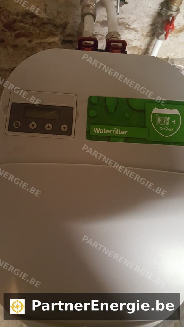 Panneau de commande d'un adoucisseur Watermark